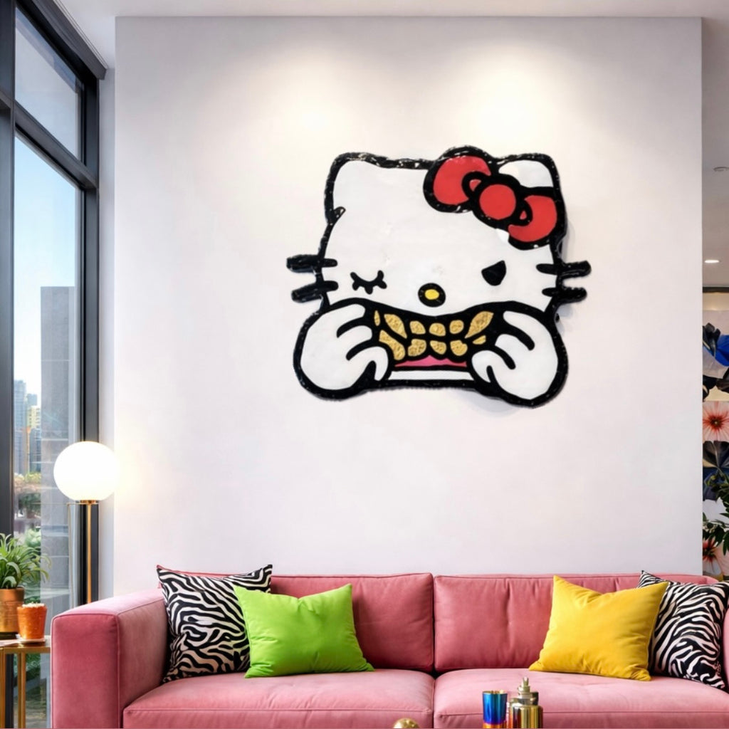HELLO KITTY WALL PIECE