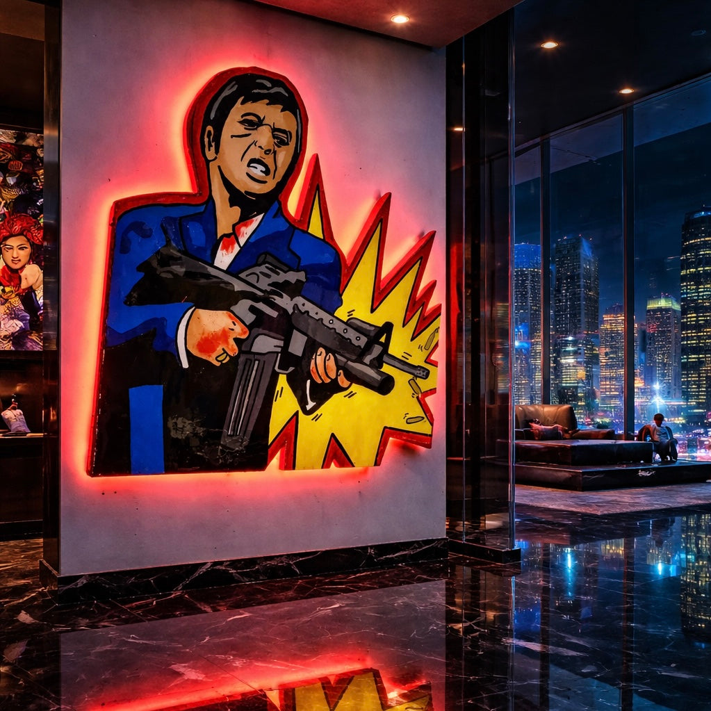SCARFACE WALL PIECE