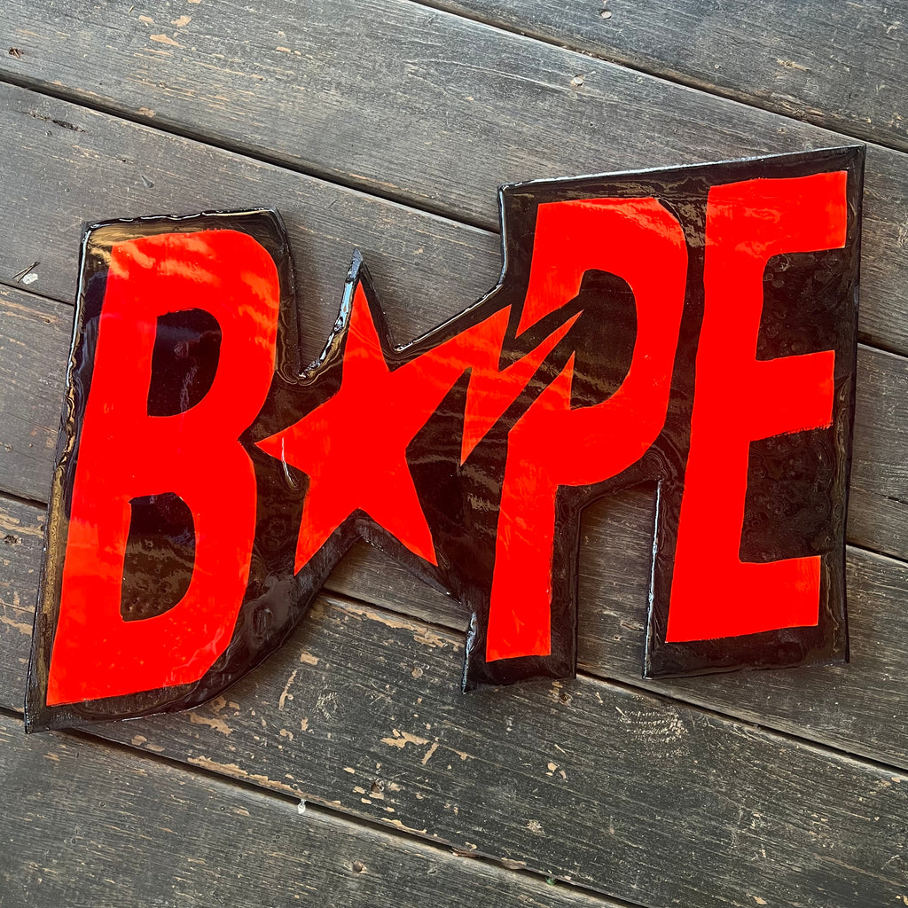 BAPE LOGO WALL PIECE