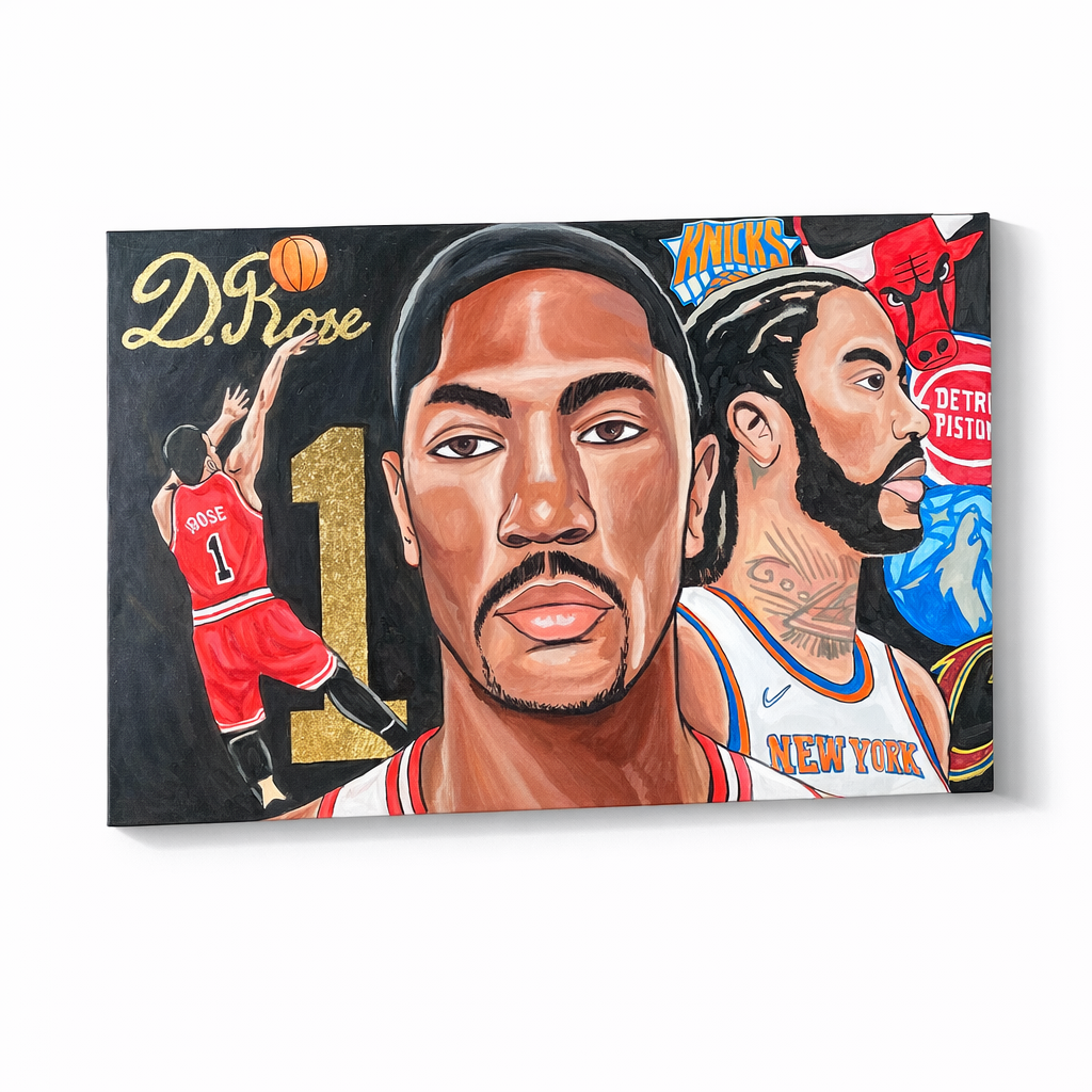 D ROSE 🌹 TRIBUTE PAINTING