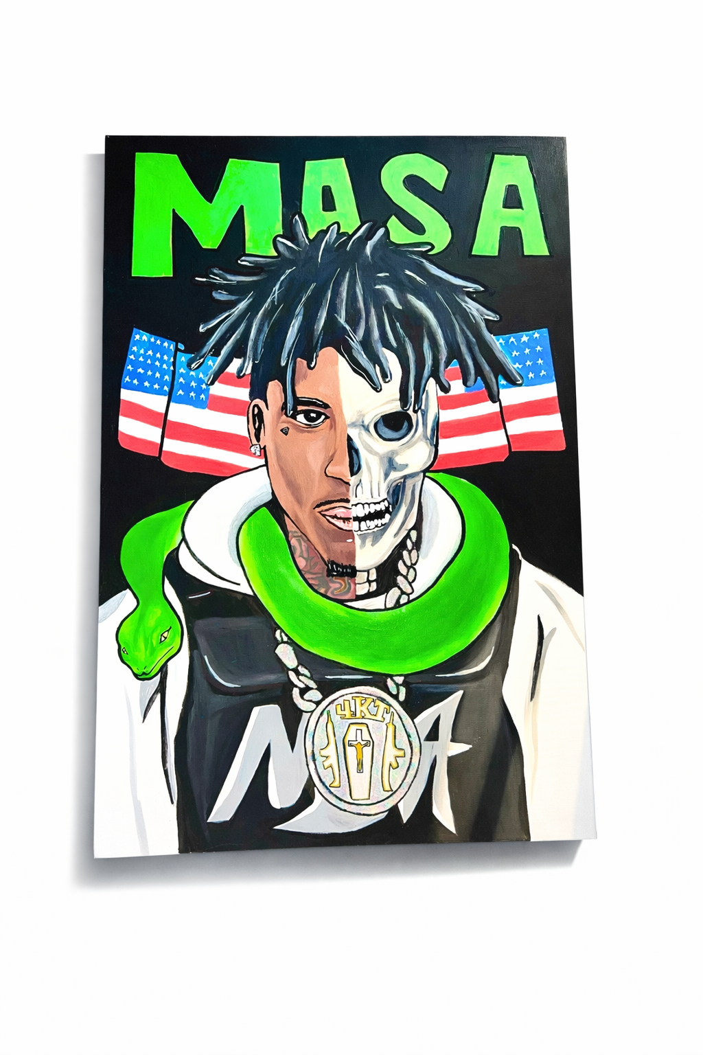 YOUNG BOY MASA PAINTING