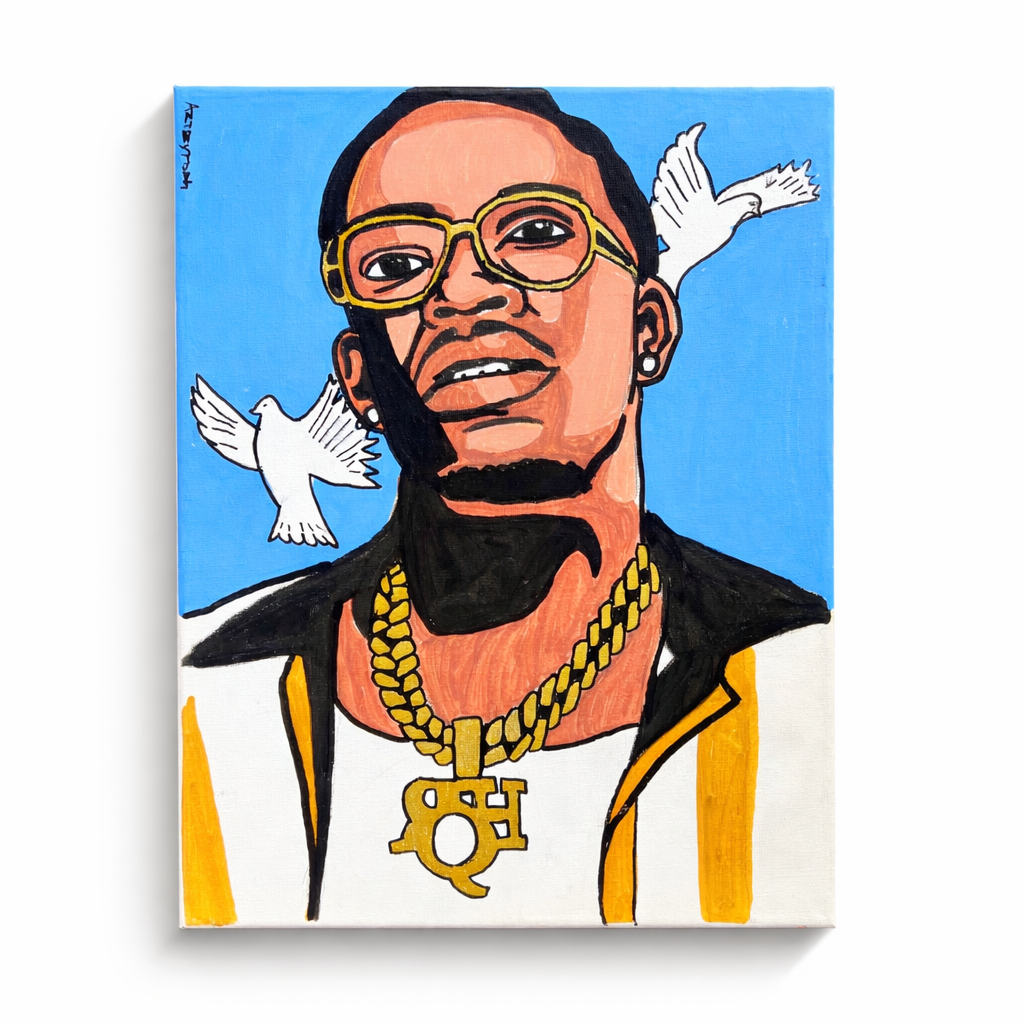 RICH HOMIE PAINTING