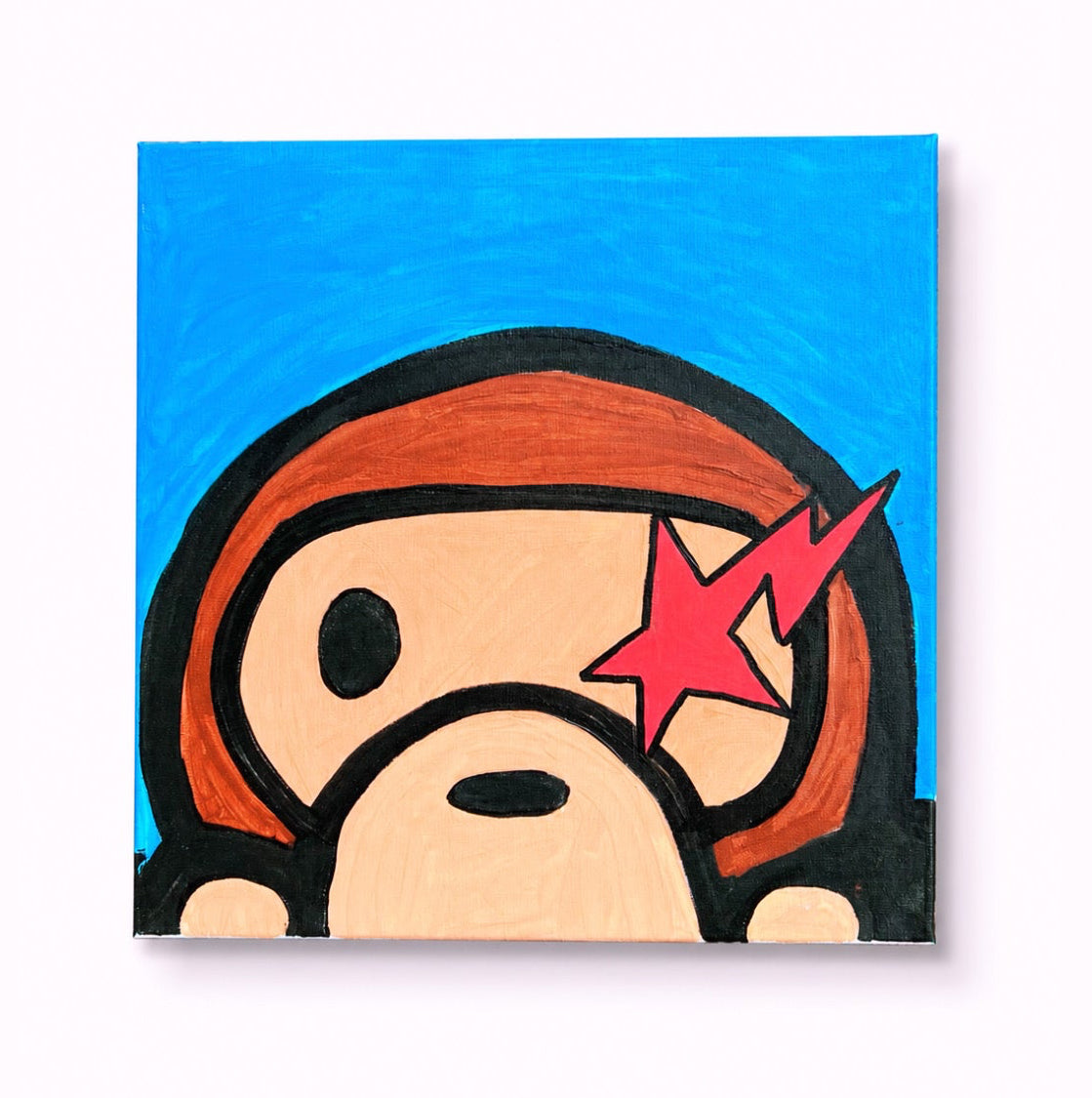 BABY MILO BAPE PAINTING