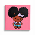 HELLO KITTY BADDIE PAINTING